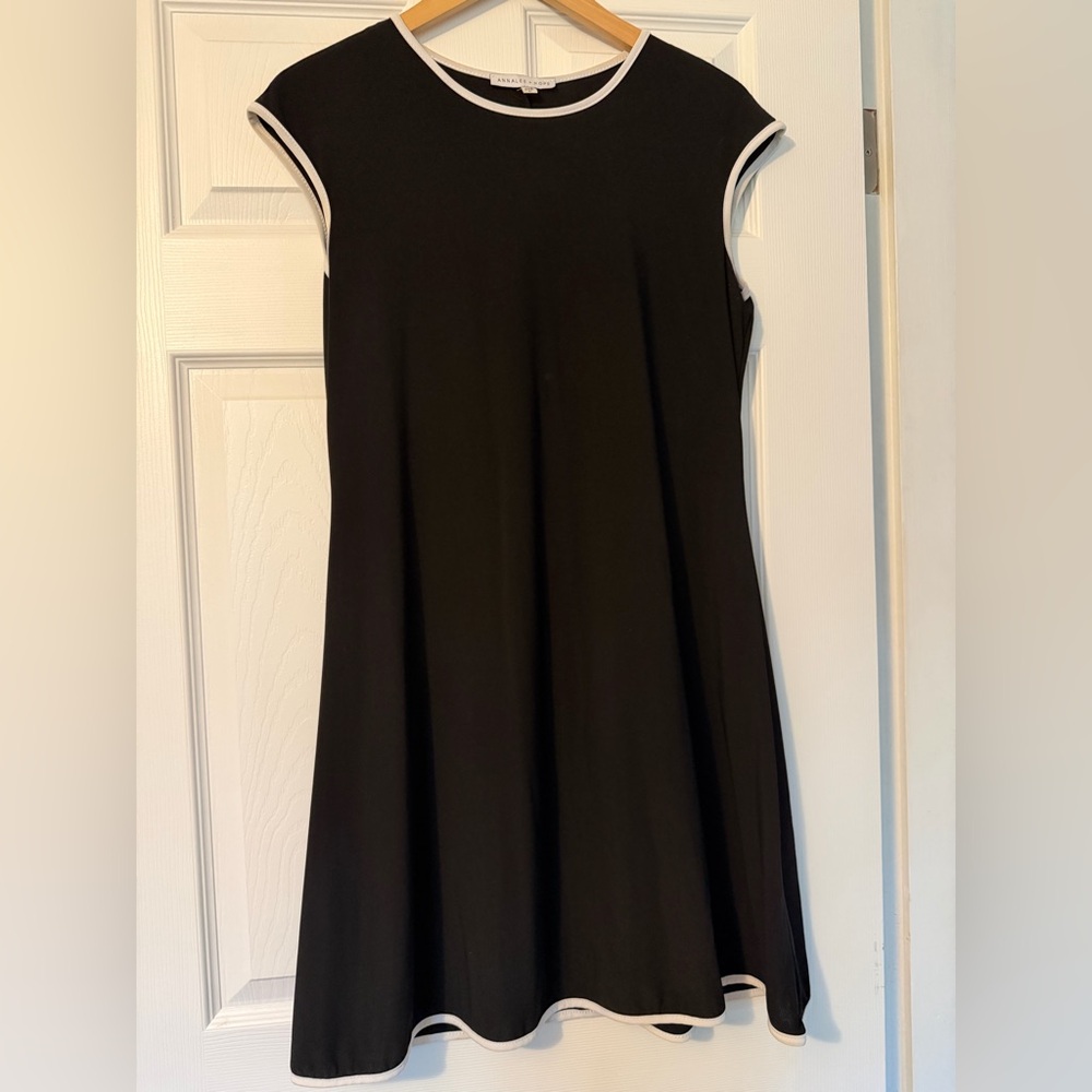 Annalee + Hope Black and White Dress